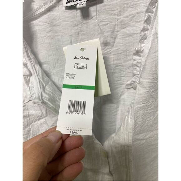 White color NWT women’s blouse. - Picture 8 of 8